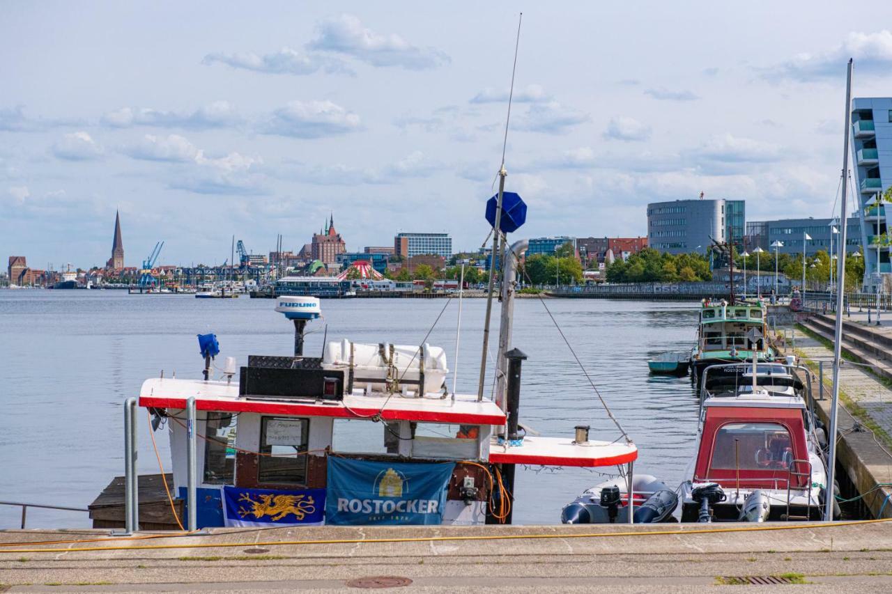 "Myharbourfront", Luxurioeses Wohnen An Der Hafenmole Daire Rostock Dış mekan fotoğraf