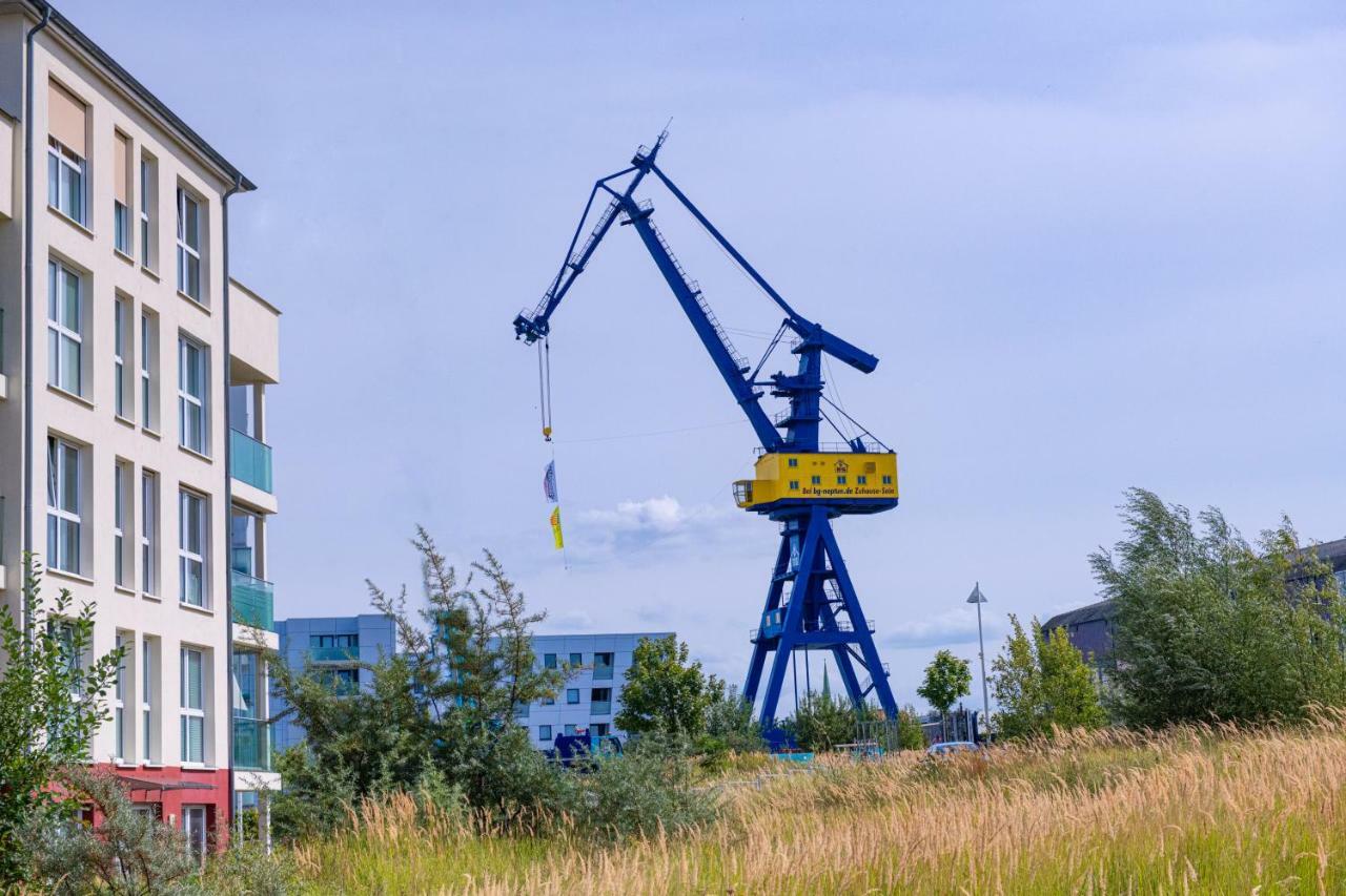 "Myharbourfront", Luxurioeses Wohnen An Der Hafenmole Daire Rostock Dış mekan fotoğraf